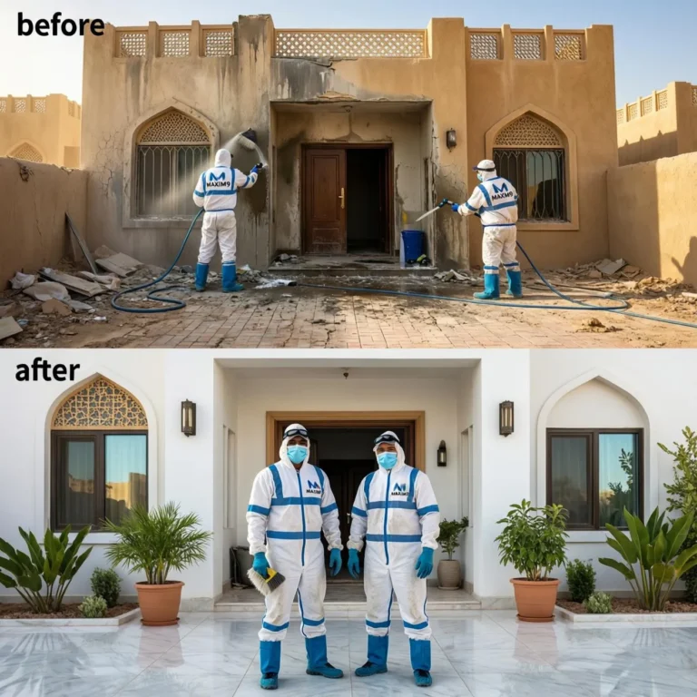 شركة تنظيف بعد البناء بالرياض